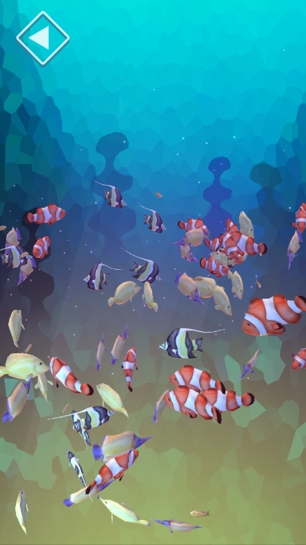 미로찾기-고래와 물고기들 게임 스크린샷