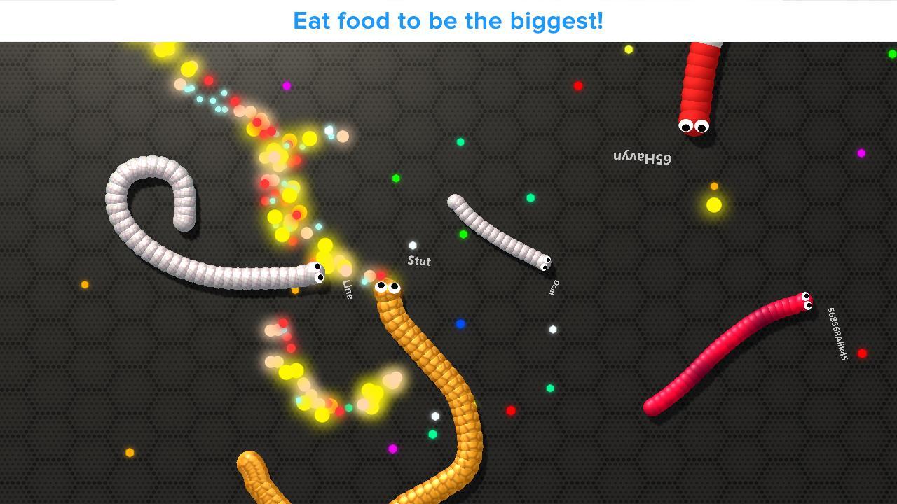 Slithering Snake.io Game Screenshot
