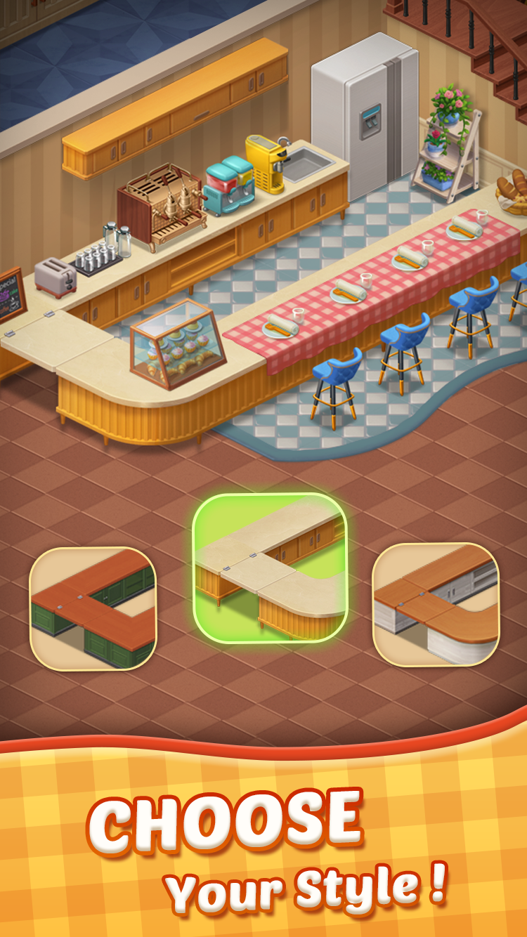 Screenshot of Cooking & Puzzle