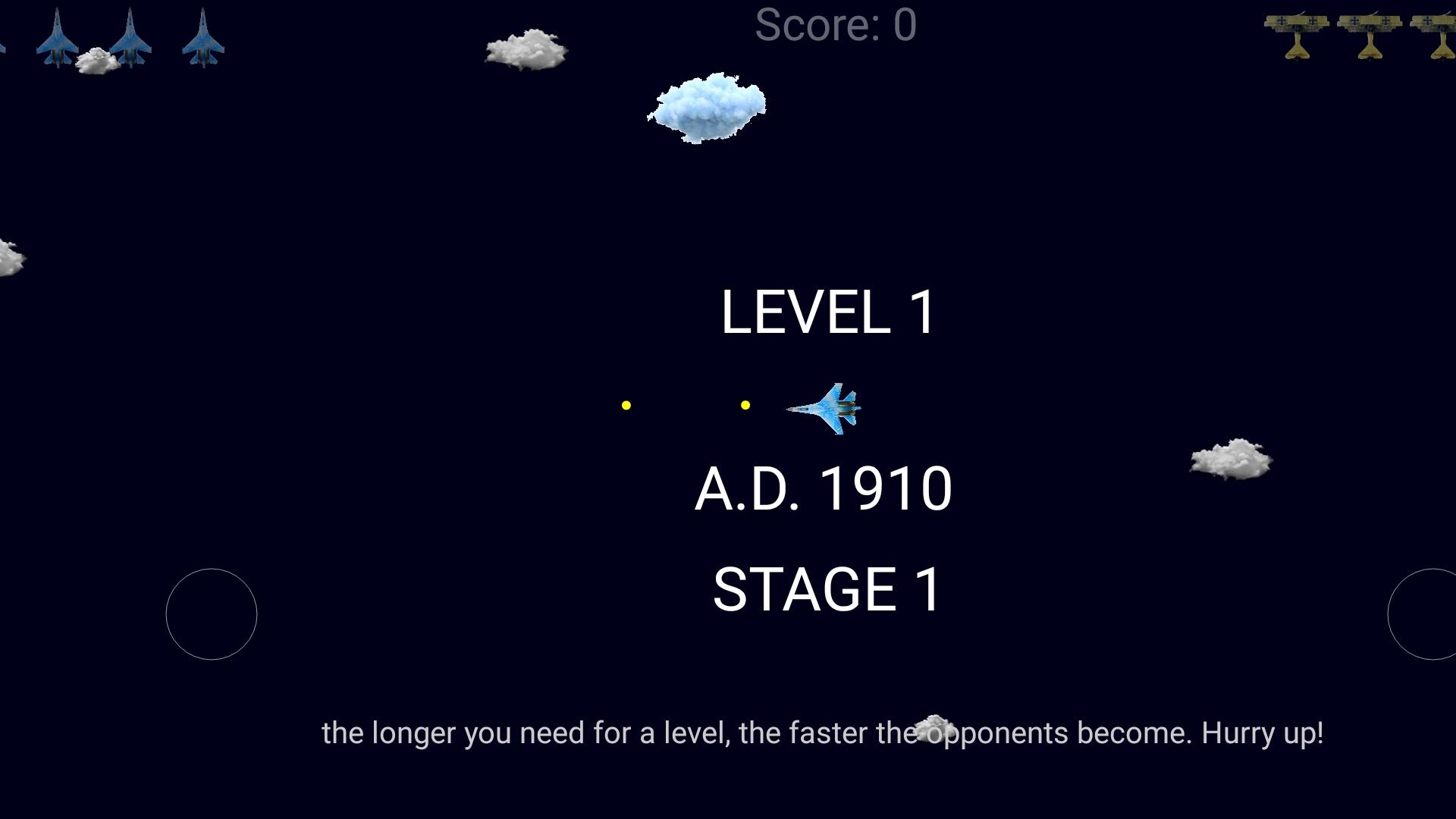 Bomber Pilot - Arcade Retro Game Screenshot