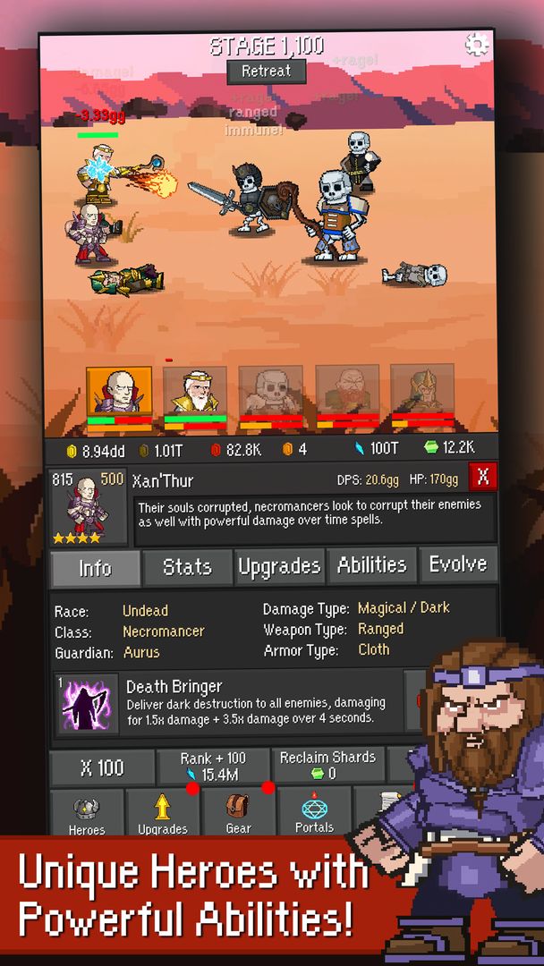 Screenshot of Idle Guardians: Offline Idle RPG Games