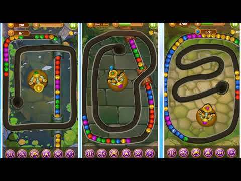 大理石のパズル：大理石の射撃＆パズルゲーム のビデオのスクリーンショット