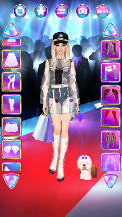 fashion diva dress up Roma 1pc Sultry Detention Diva Costume – Unspoken Fashion main image 0