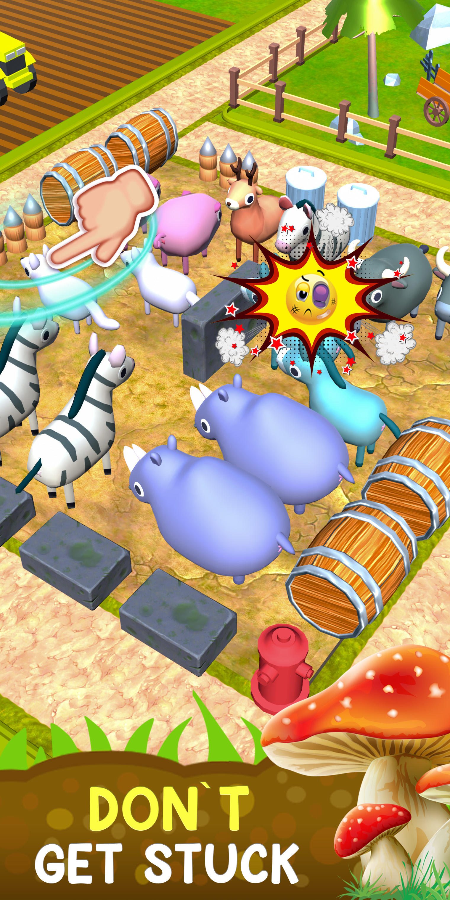 Animal Parking Jam : Farm game Game Screenshot