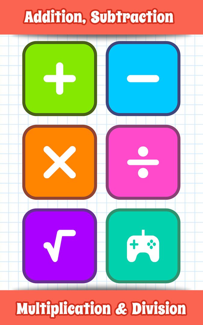 Math Games, Learn Add Multiply screenshot game