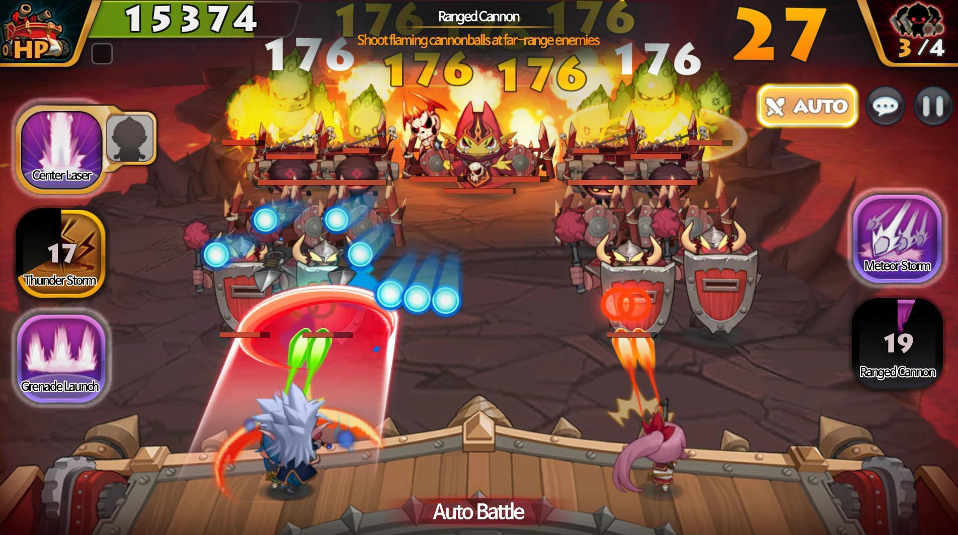 Screenshot of Monster Sweeperz