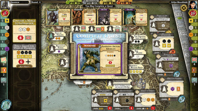 D&D Lords of Waterdeep screenshot game