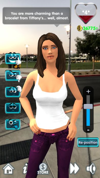 My Virtual Girlfriend AR screenshot game
