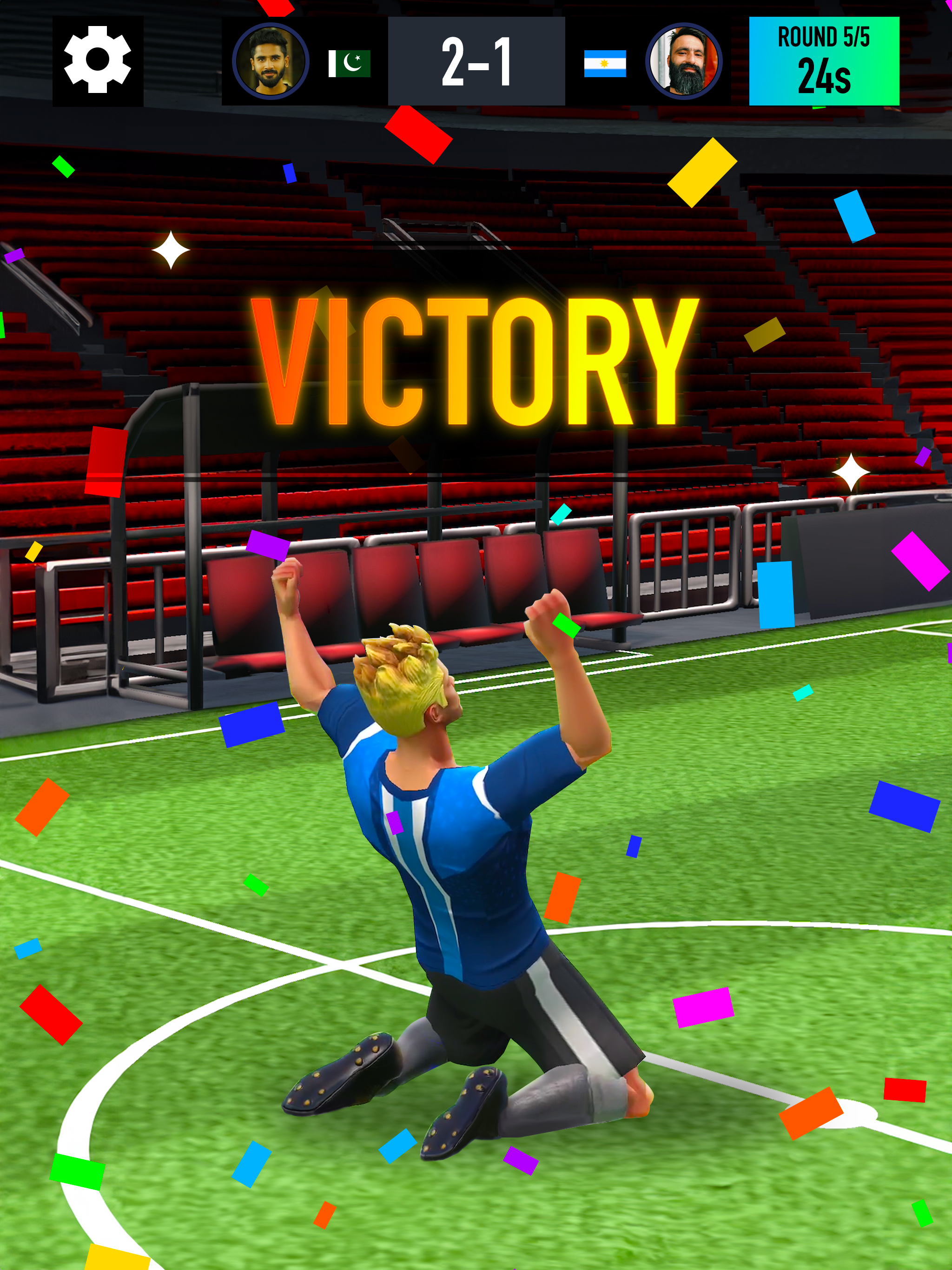 Soccer Duel: Football Game ゲームのスクリーンショット