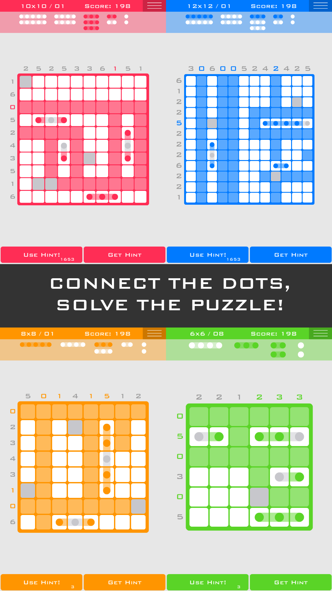 Cuplikan Layar Game Logic Dots