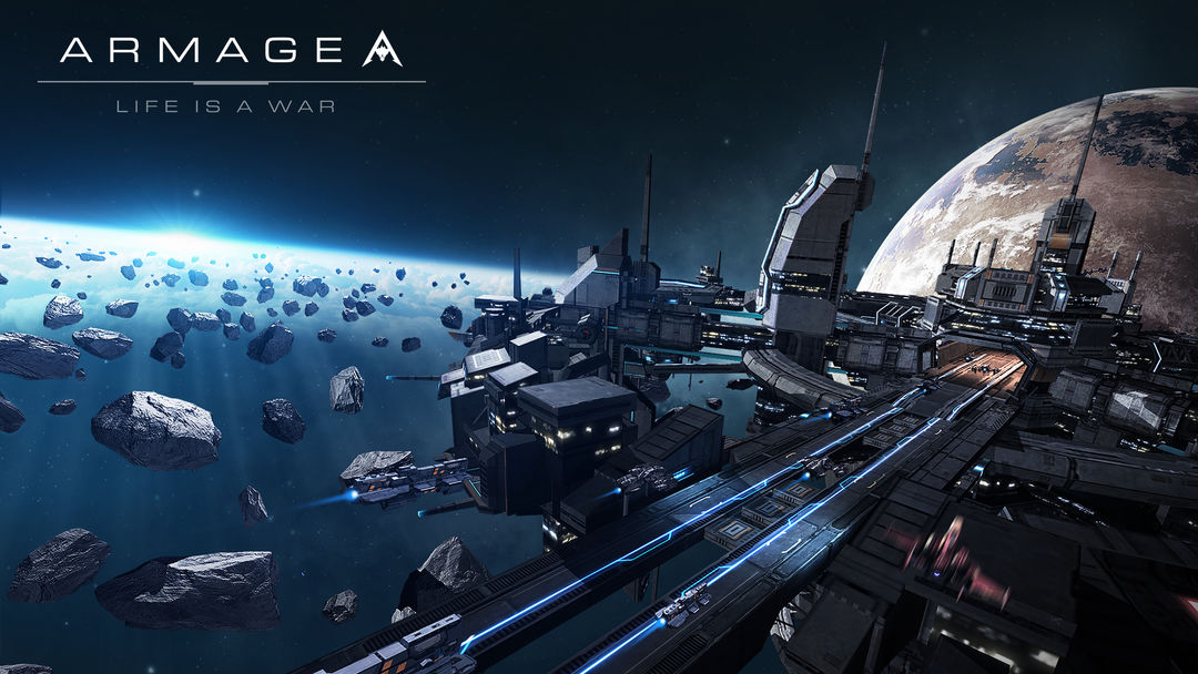 Screenshot of Armage：3D Galaxy strategy game