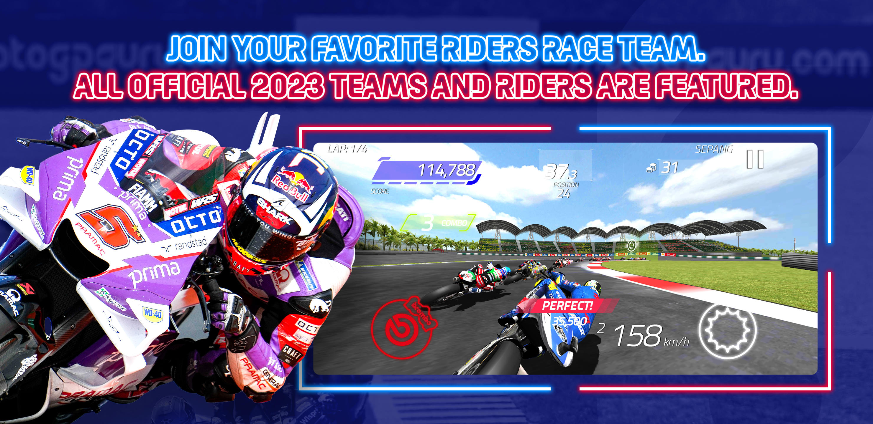 MotoGP Racing '23 Game Screenshot