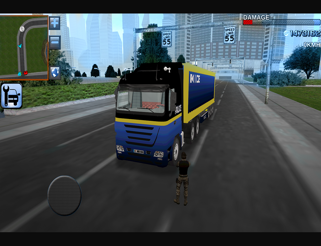 3D警察トラックシミュレーター2016 screenshot game