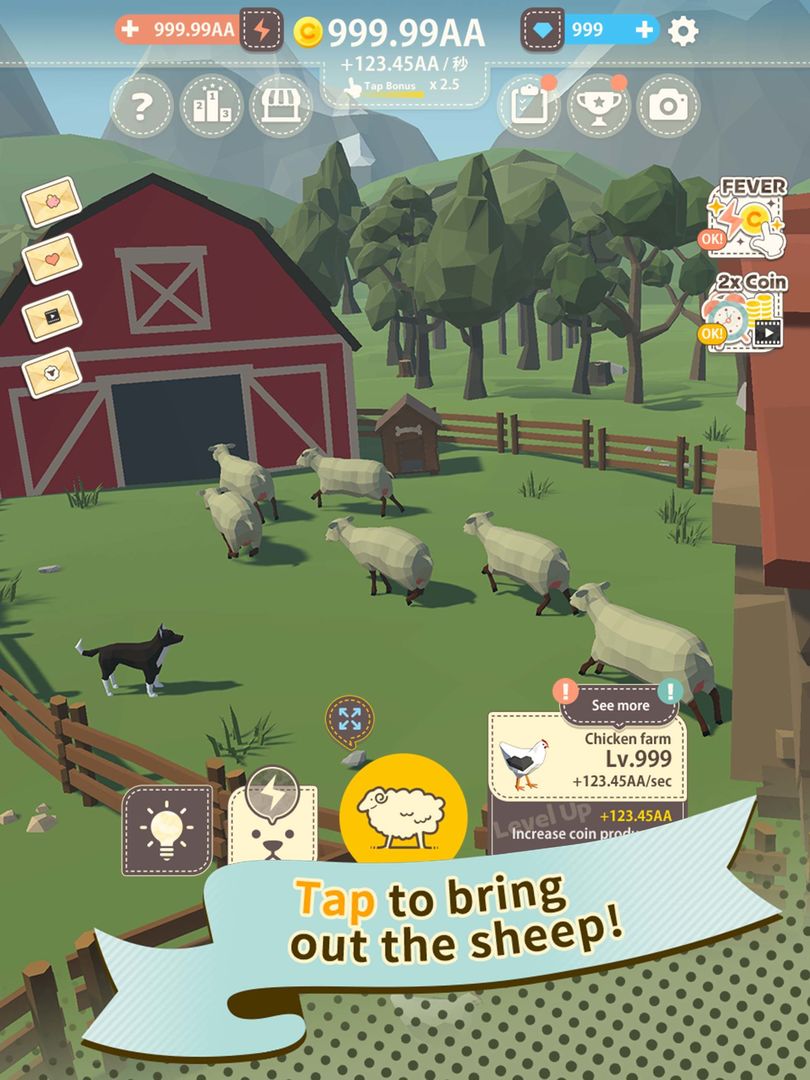 Tap Tap Animal Farm ! ภาพหน้าจอเกม
