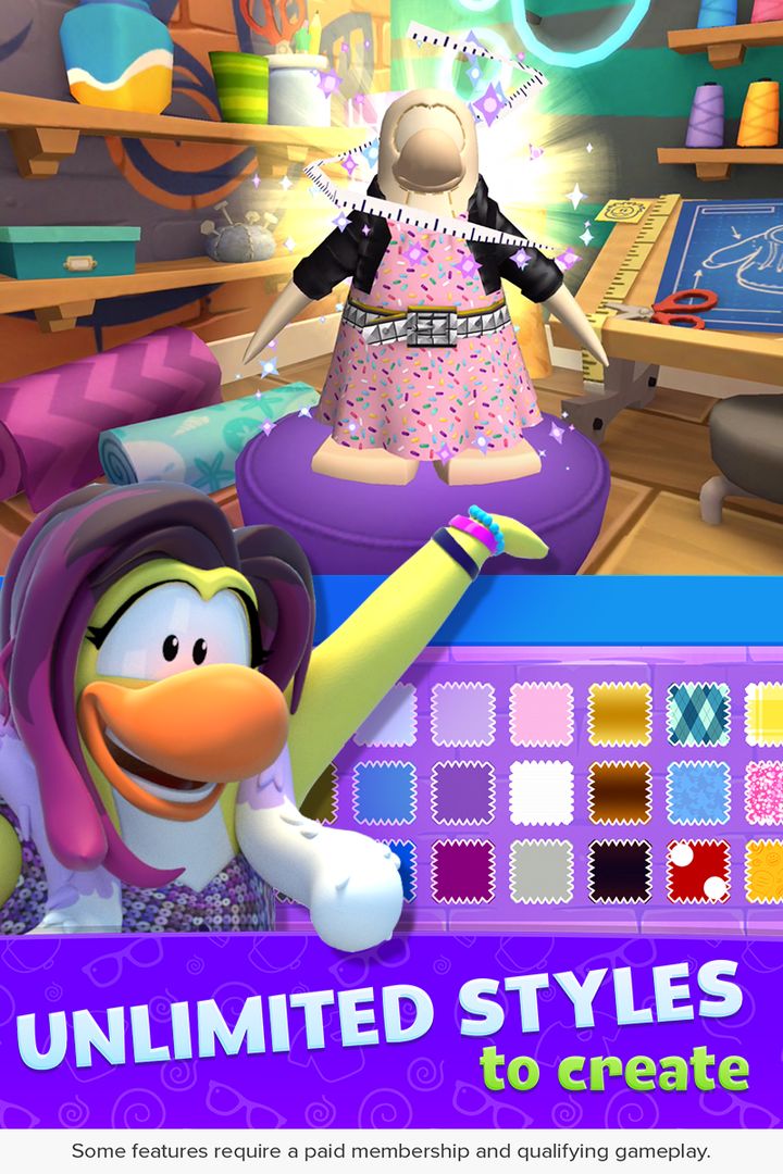 Screenshot of Club Penguin Island