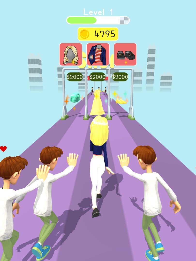 Screenshot of Dressy Girl Run