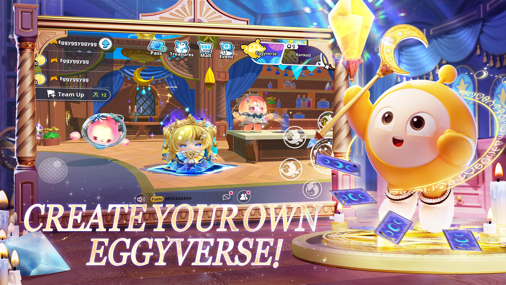 Eggy Party: Trendy Party Game Game Screenshot