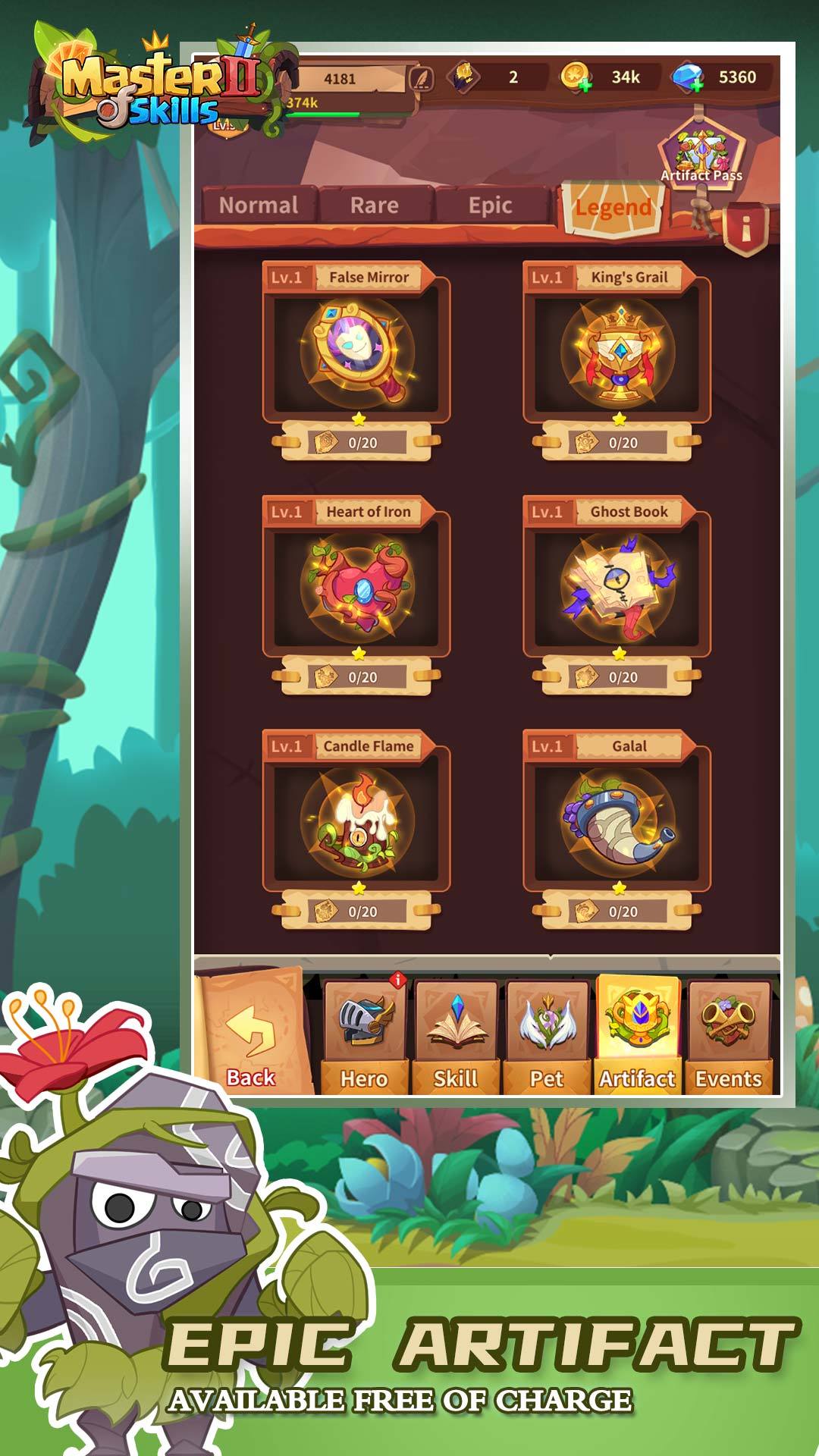 Master Of Skills 2 게임 스크린샷