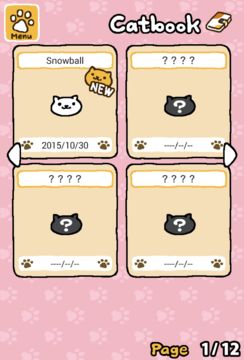Neko Atsume: Kitty Collector Game Screenshot