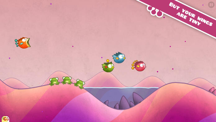 Tiny Wings Game Screenshot