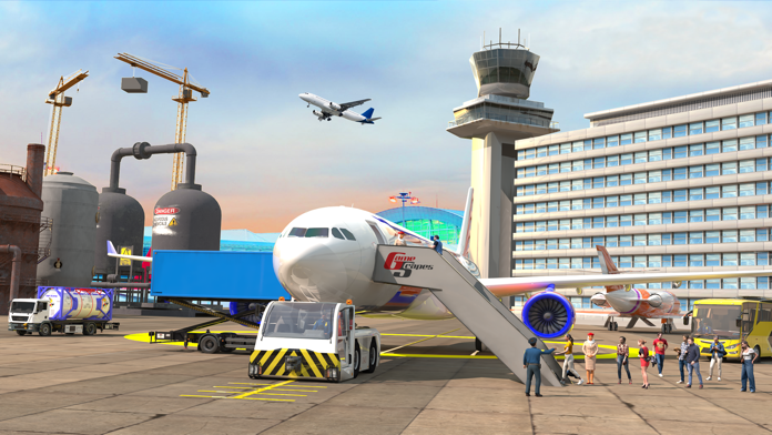 Screenshot of Plane Simulator Airplane Games