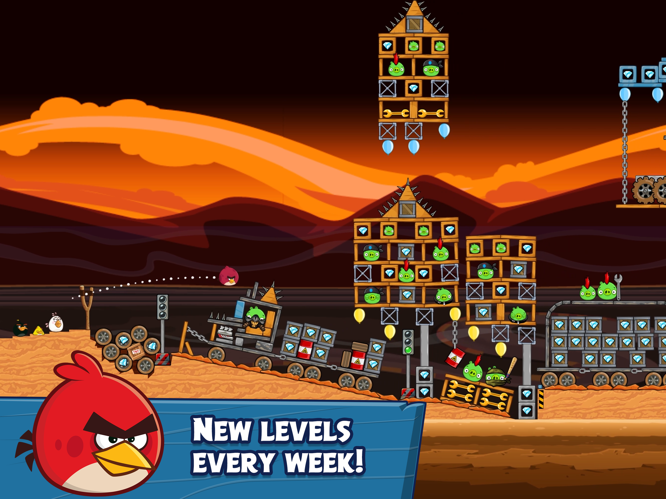Angry Birds Friends Game Screenshot