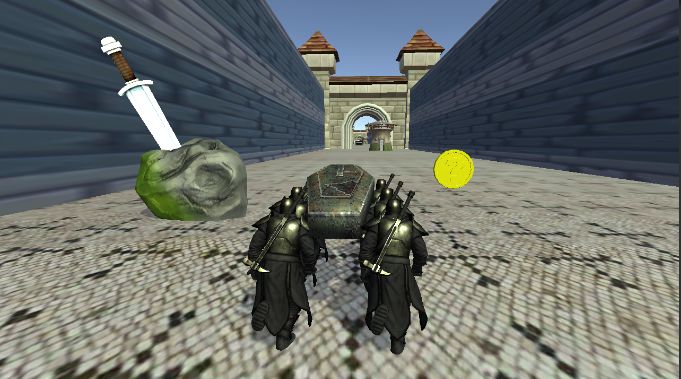 Screenshot of Coffin Run The Game