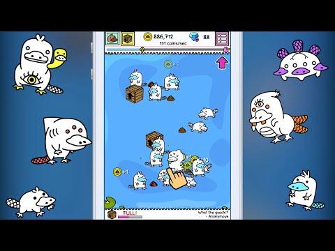 Platypus Evolution - Crazy Mutant Duck Game 비디오 스크린샷