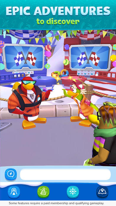 Club Penguin Island Game Screenshot