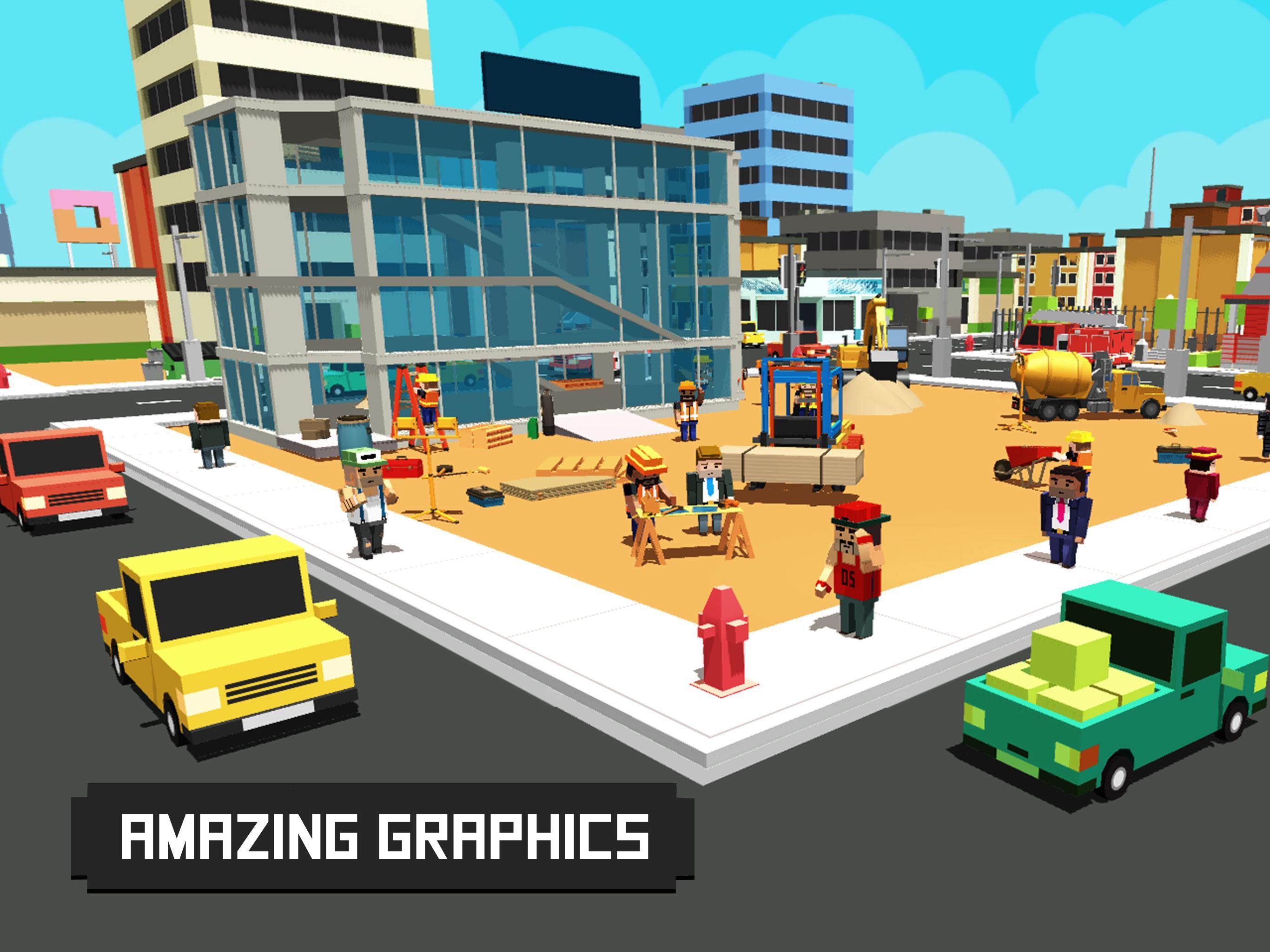 City builder 17 Parking Plaza Game Screenshot