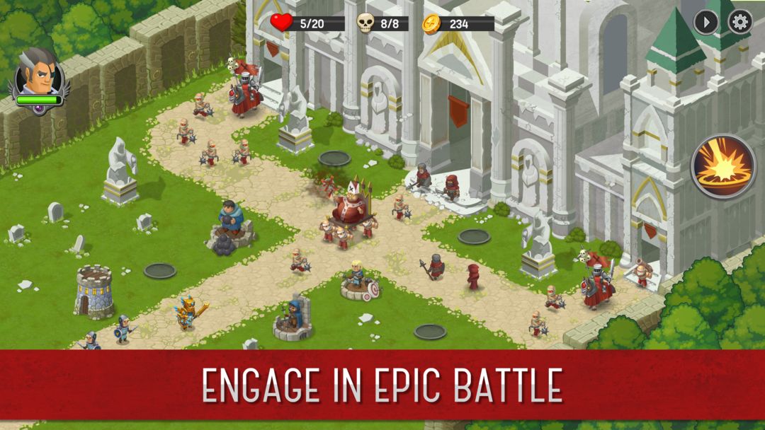 Tower Defense: New Realm TD screenshot game