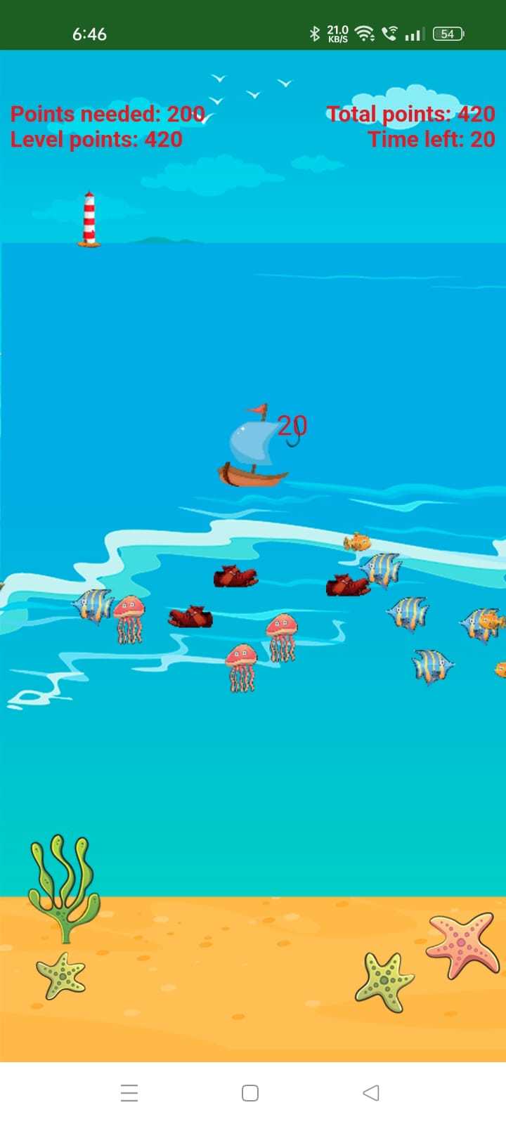 Catch a Fish! Game Screenshot