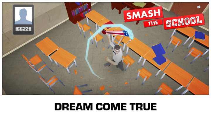 Screenshot 1 of Smash the School - Stress Fix! 