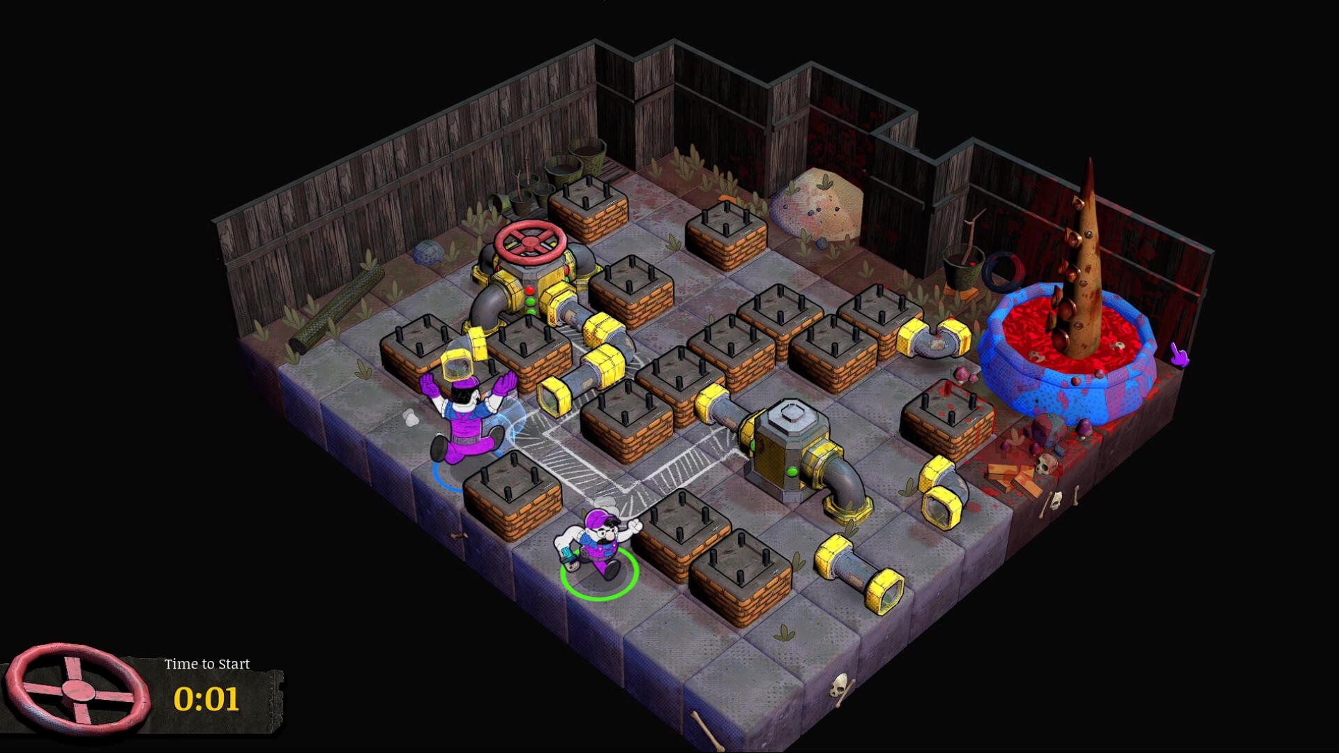 Screenshot of Just Plumbers in Hallowville