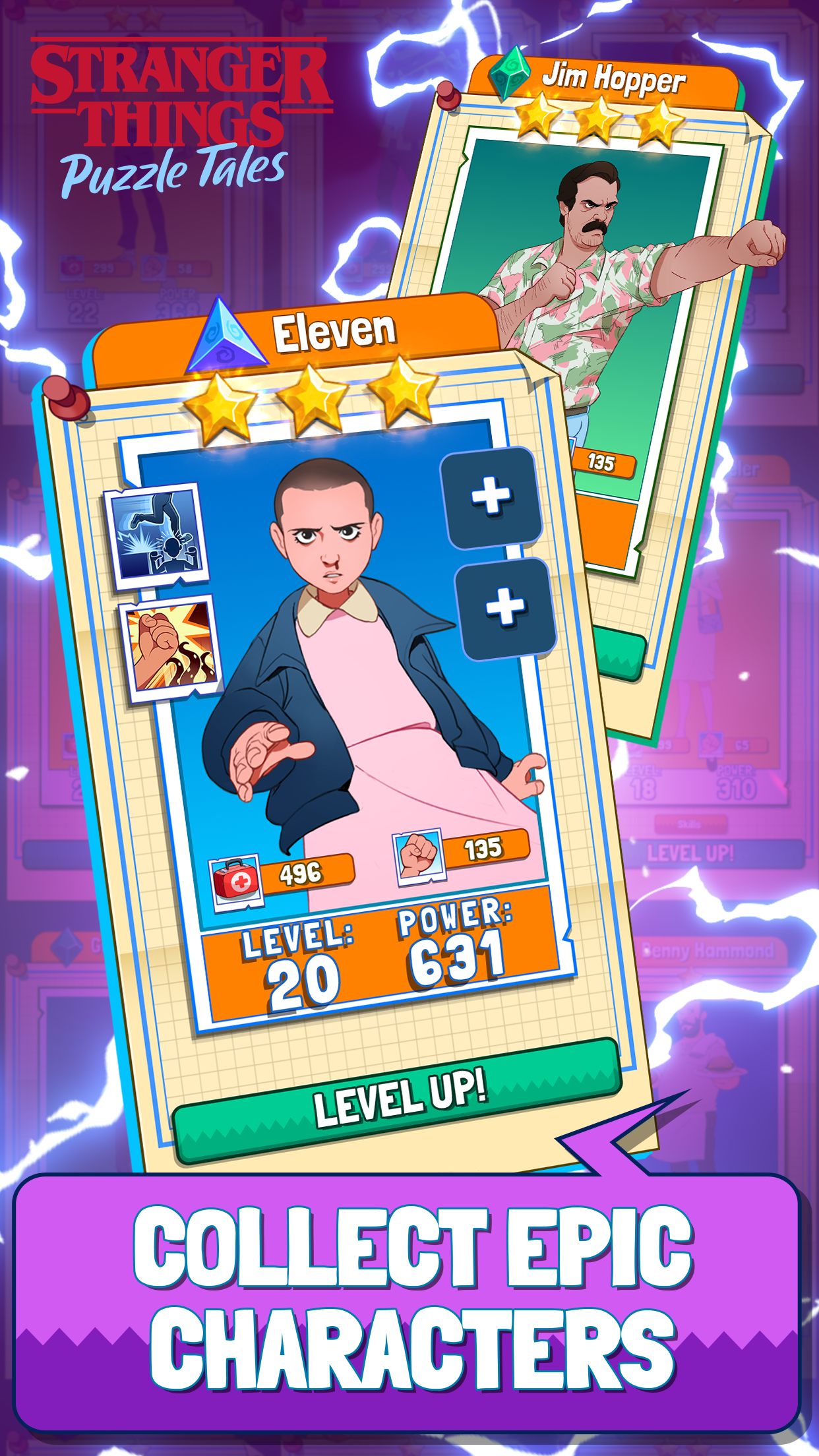 Stranger Things: Puzzle Tales Game Screenshot