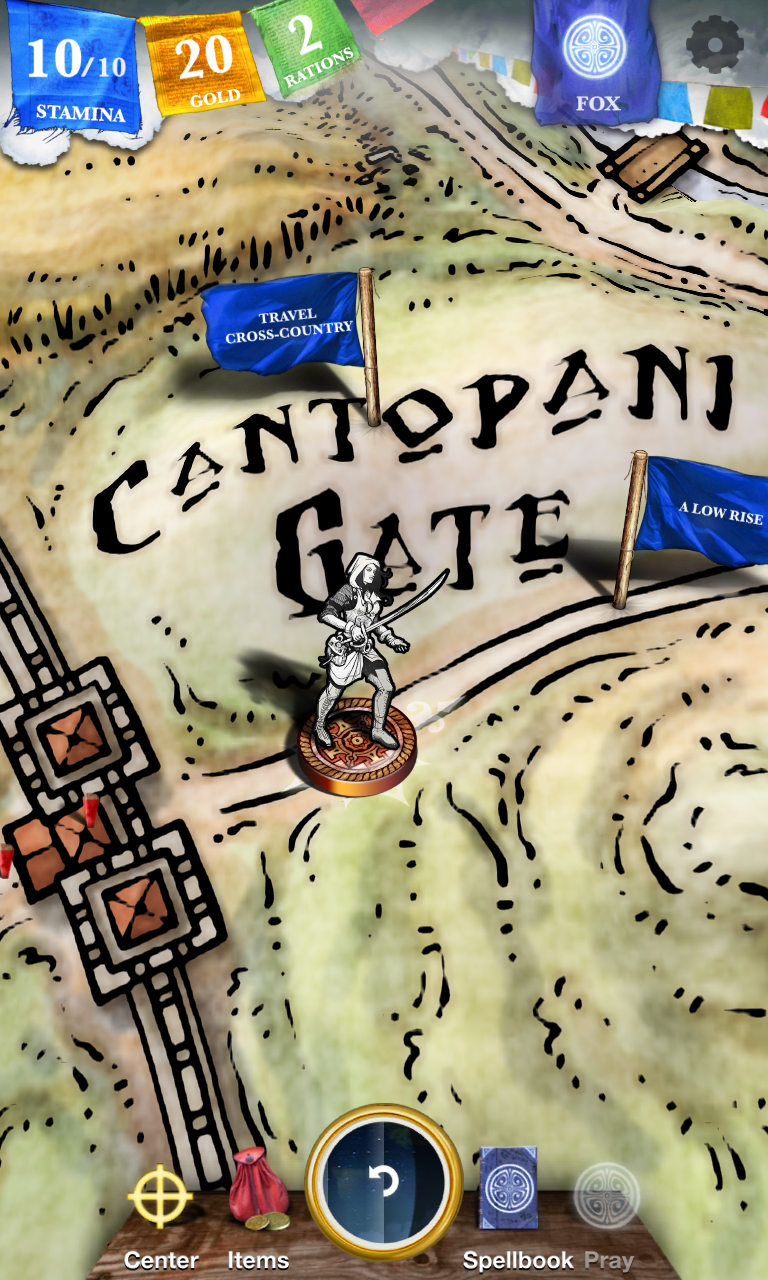 Sorcery! Game Screenshot