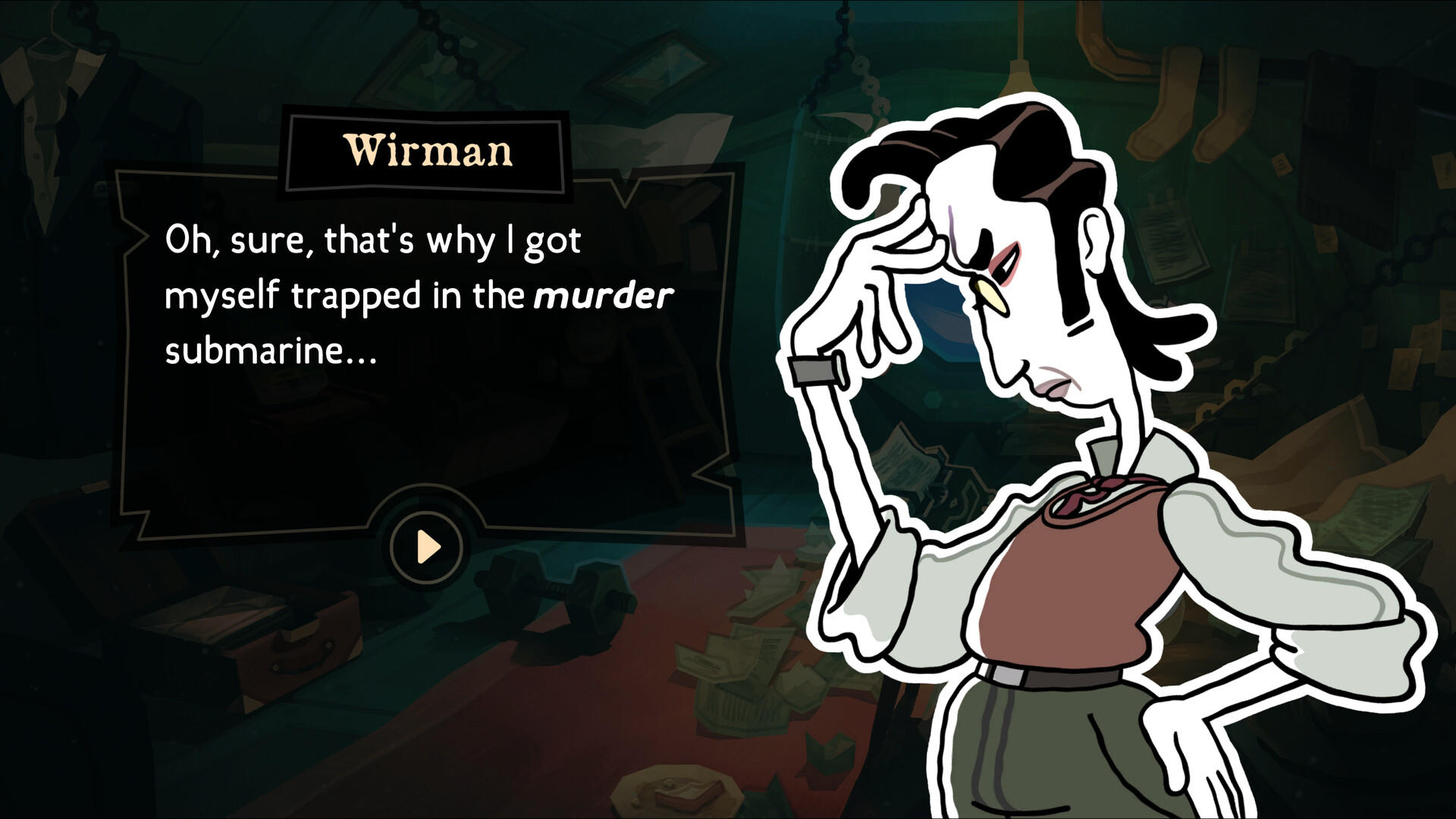 The Mermaid Mask Game Screenshot