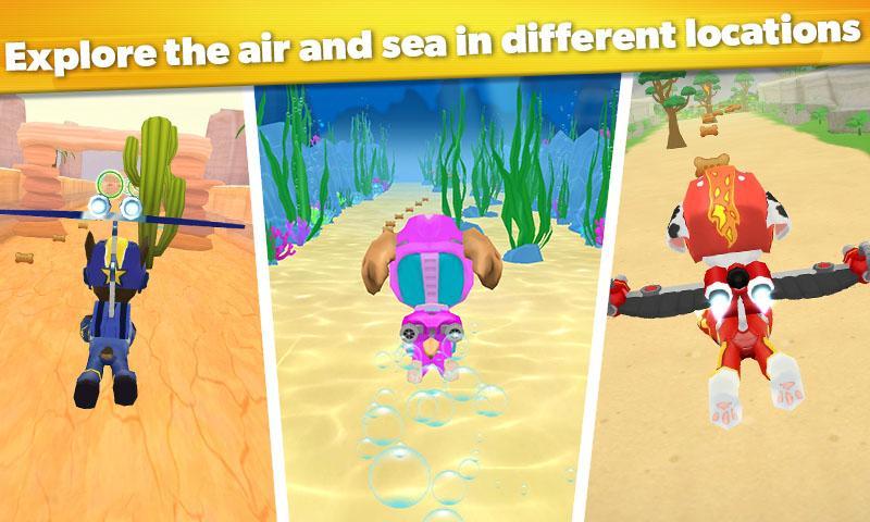 PAW Patrol: Air & Sea screenshot game
