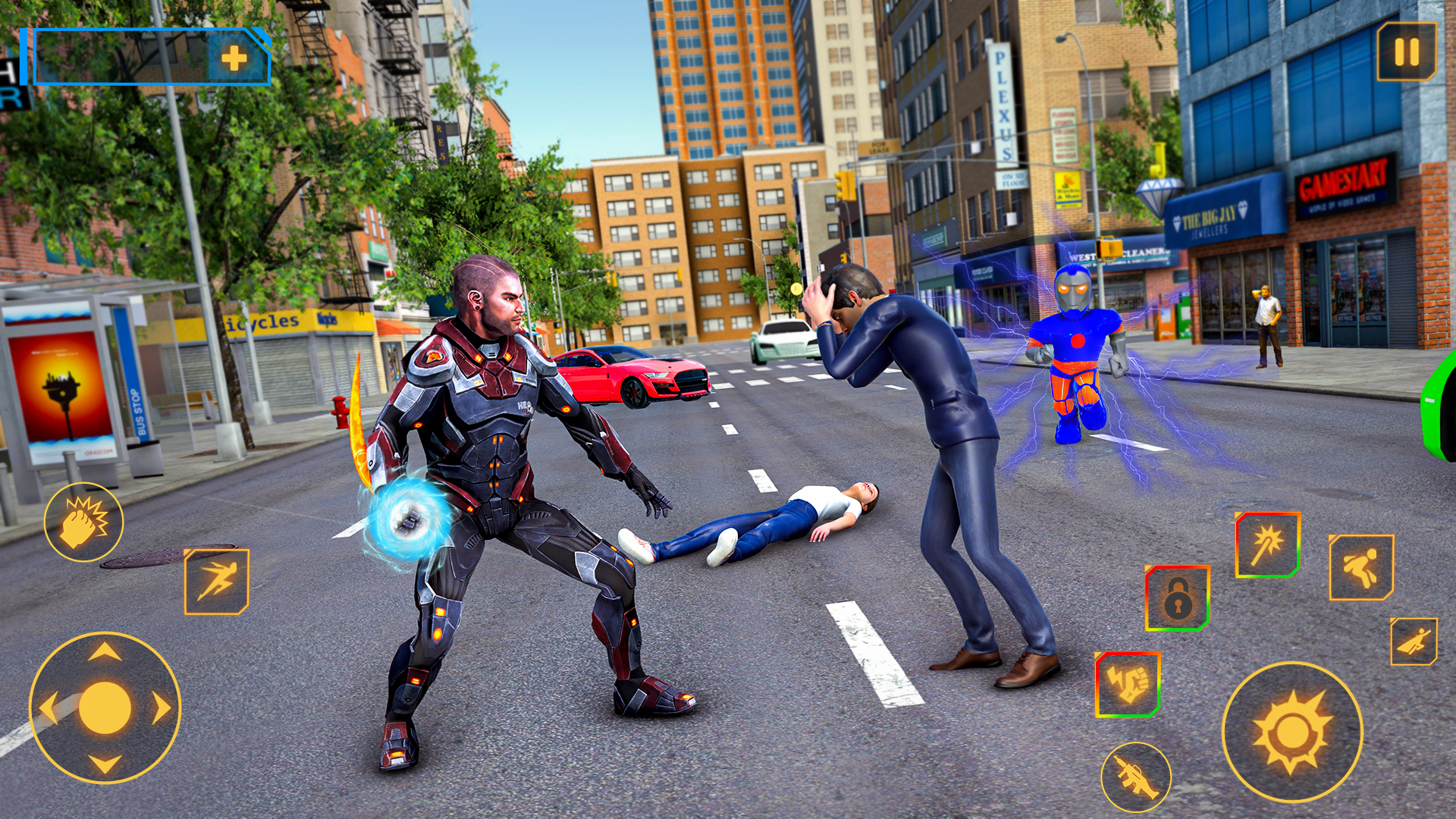 Iron Baby Super Hero Fighting Game Screenshot