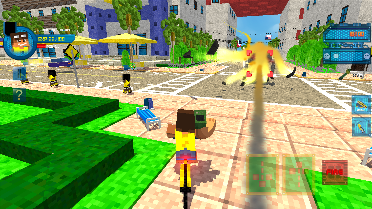 Block City Rampage 게임 스크린샷