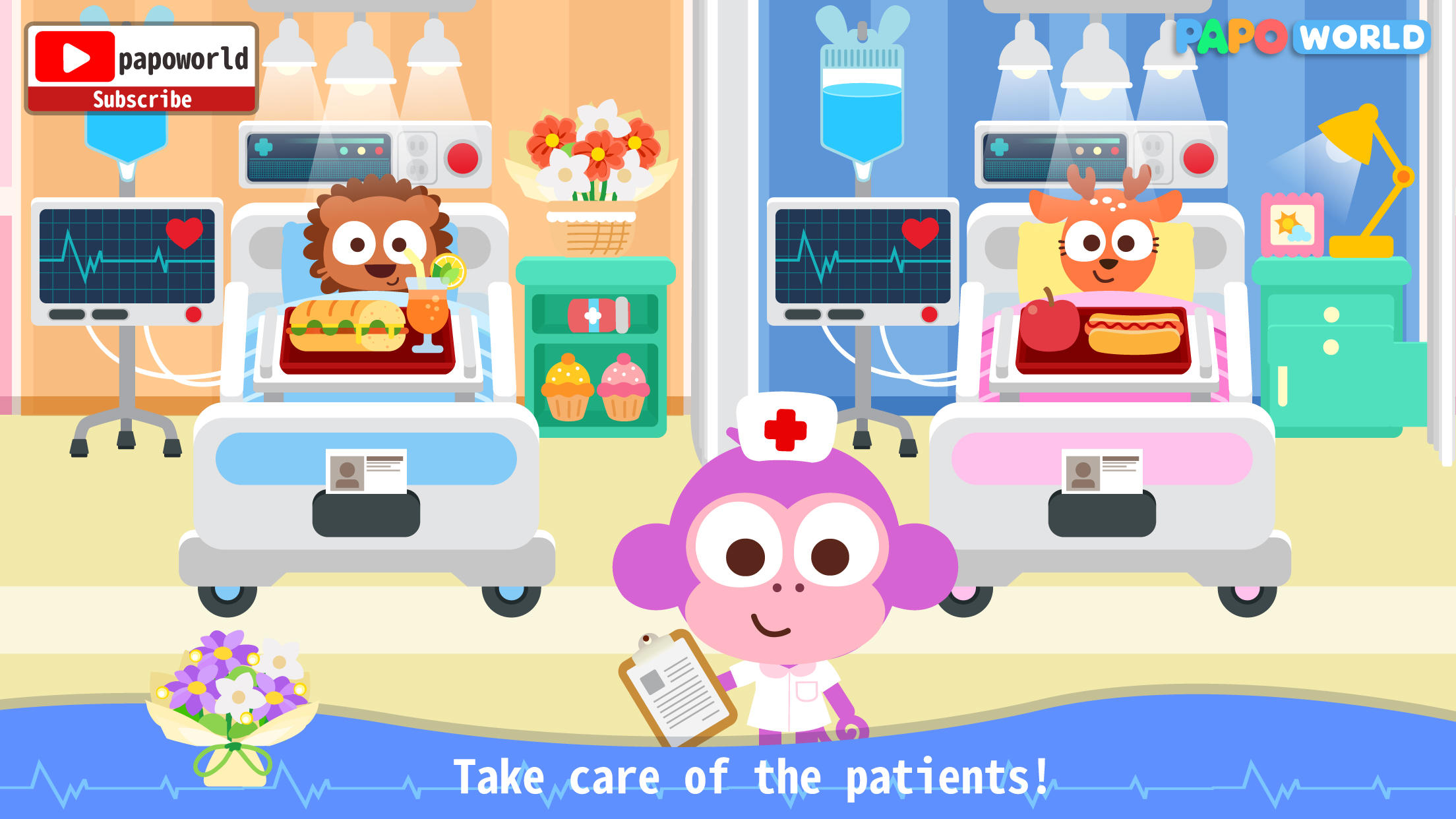 Screenshot of Papo Town: Hospital