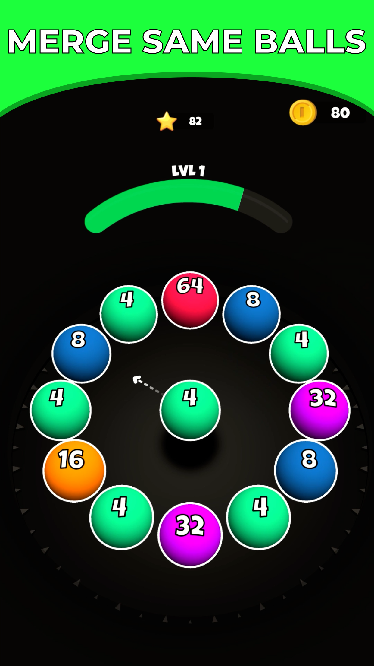 Roll Merge 3D - Number Puzzle Game Screenshot
