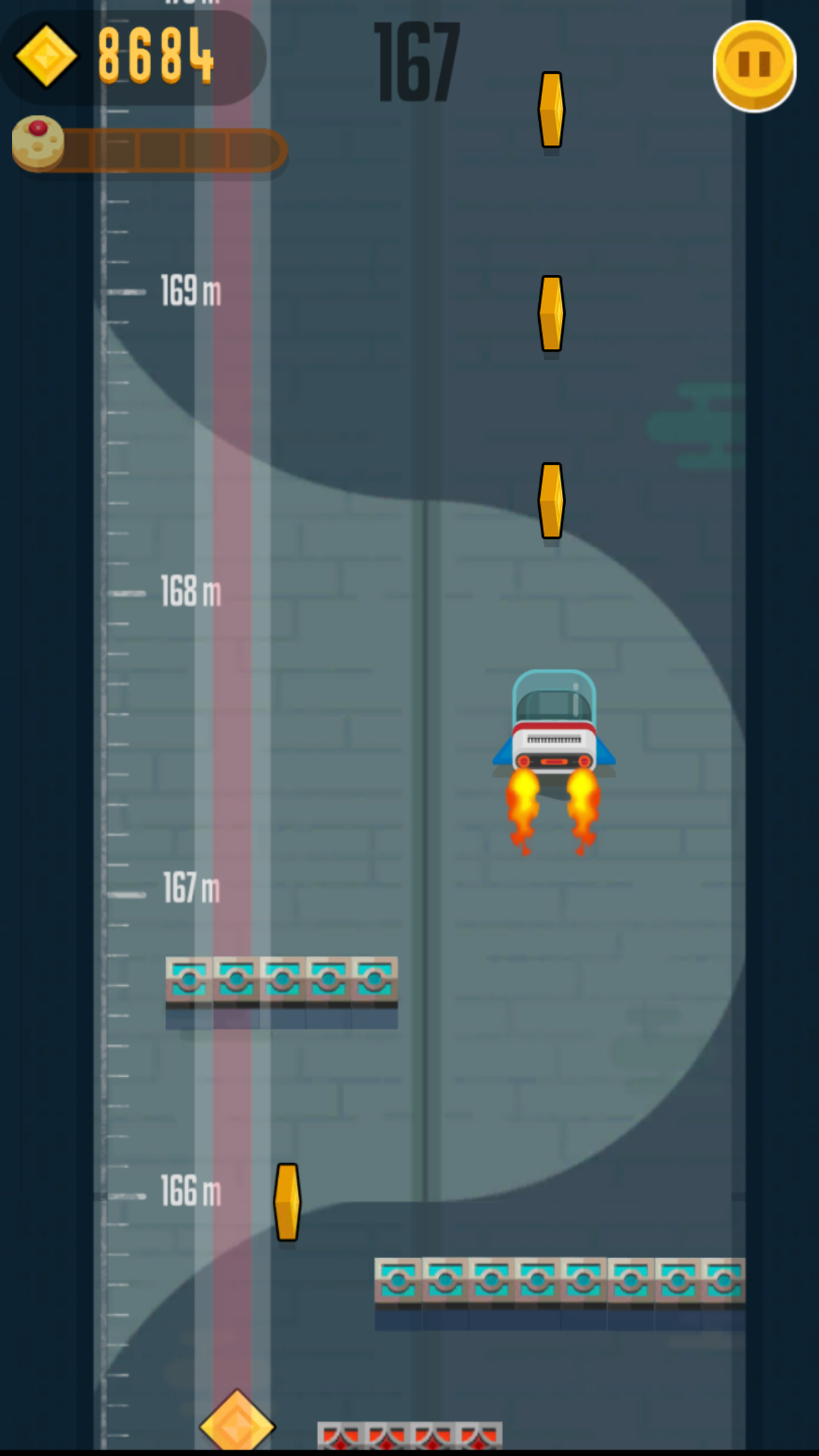 Captura de Tela do Jogo Jumping Cube