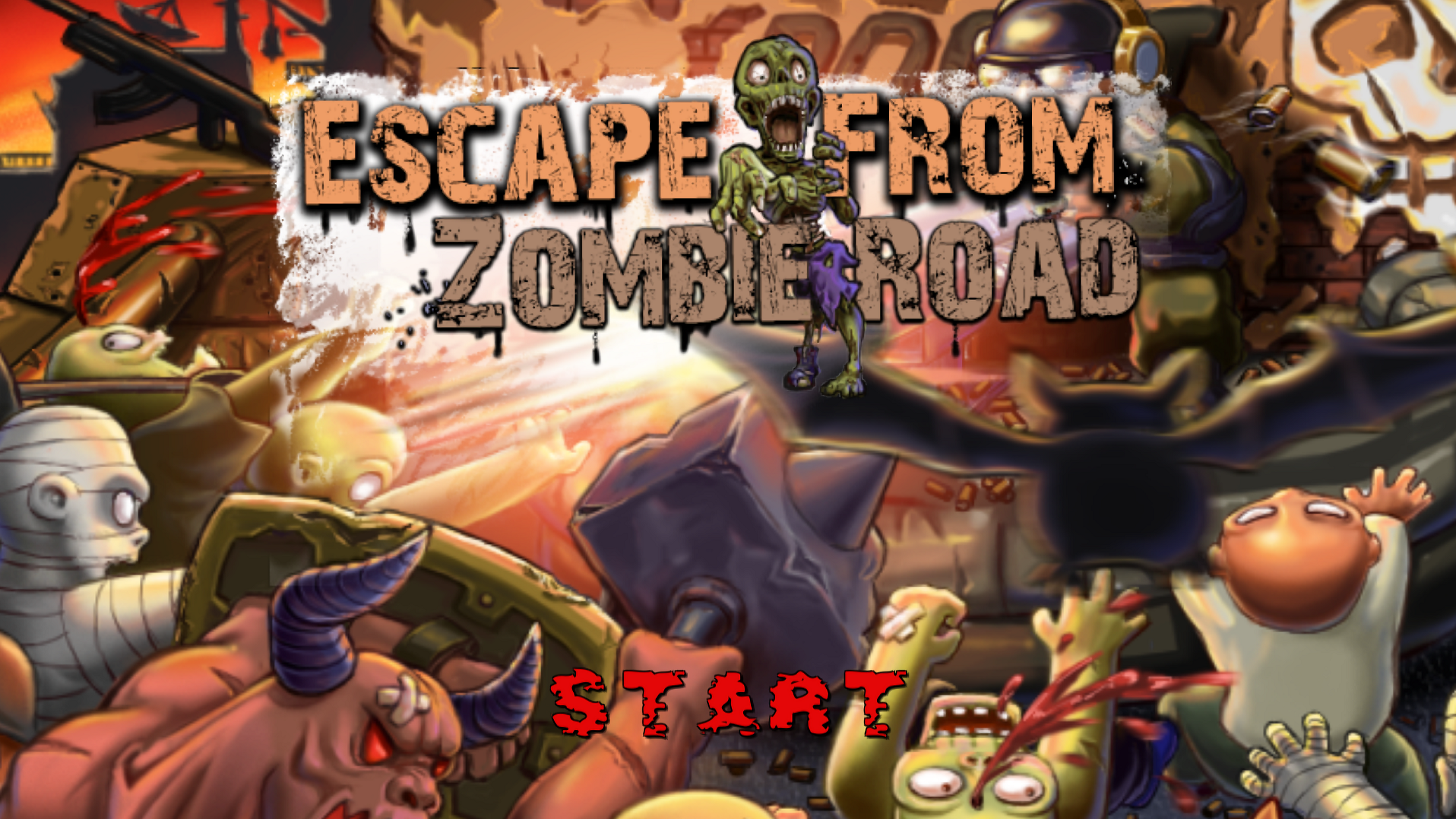 Screenshot 1 of Escape From Zombie Road: As últimas 3 balas 1.1.5