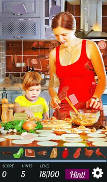 Cuplikan Layar Game Hidden Object - Home Kitchen