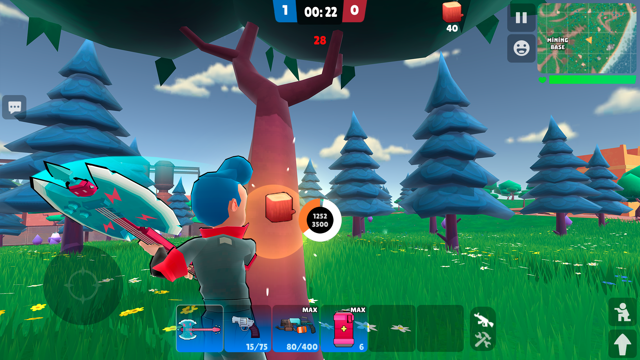 Frenzy Zone Battle Royale Game Screenshot