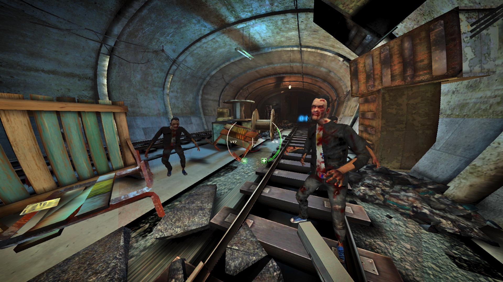 Captura de Tela do Jogo Zombie Shooter VR