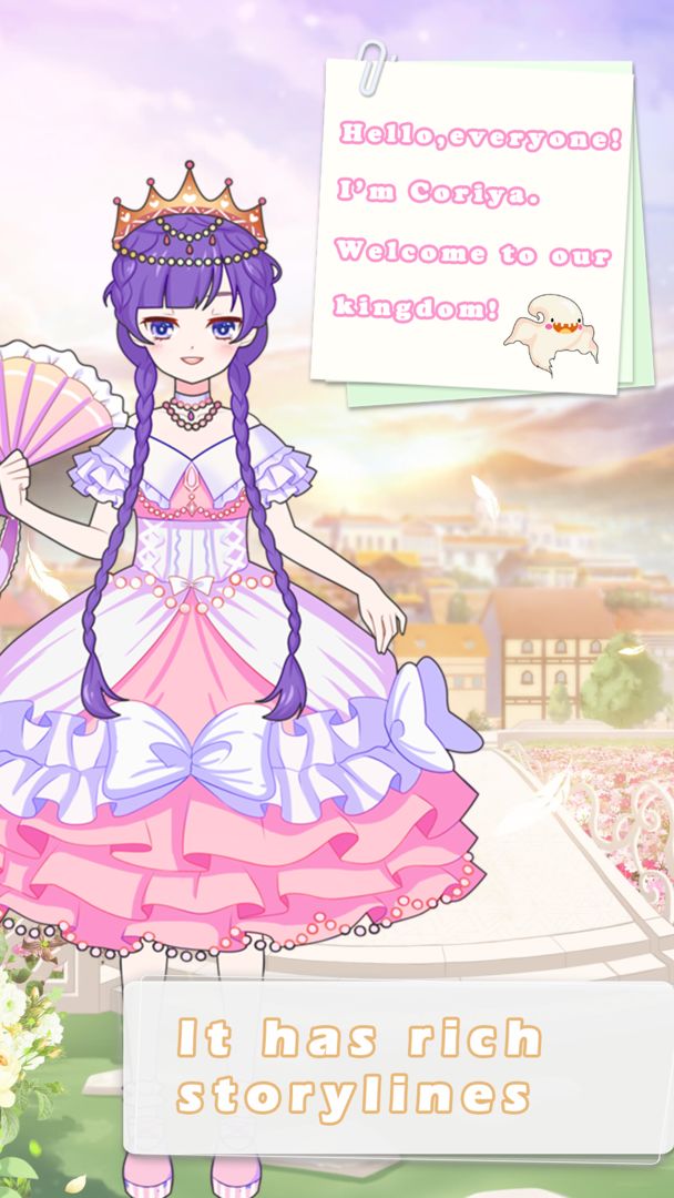 Vlinder Princess2：doll dress up games,style avatar遊戲截圖
