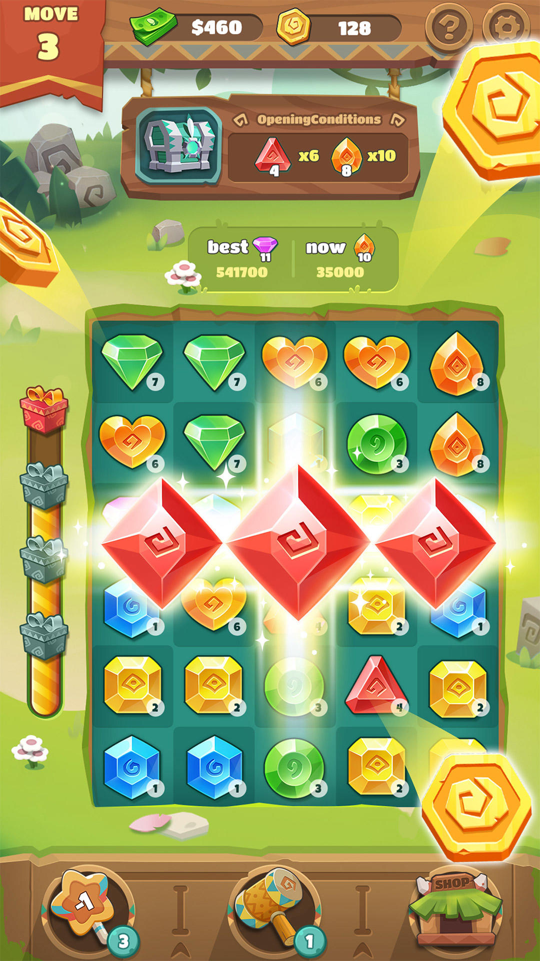 Maya Gems screenshot game