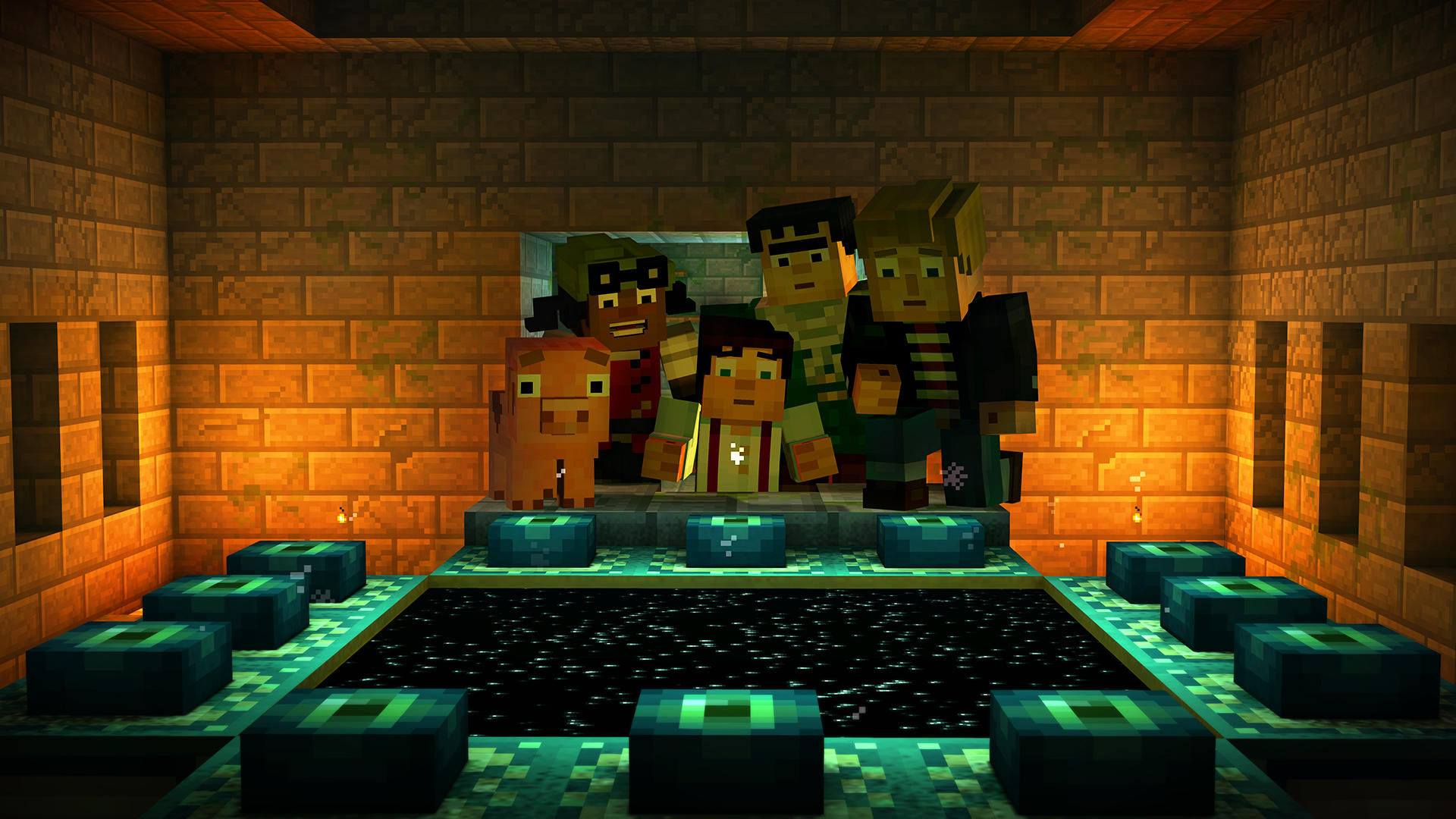Screenshot of Minecraft: Story Mode - A Telltale Games Series